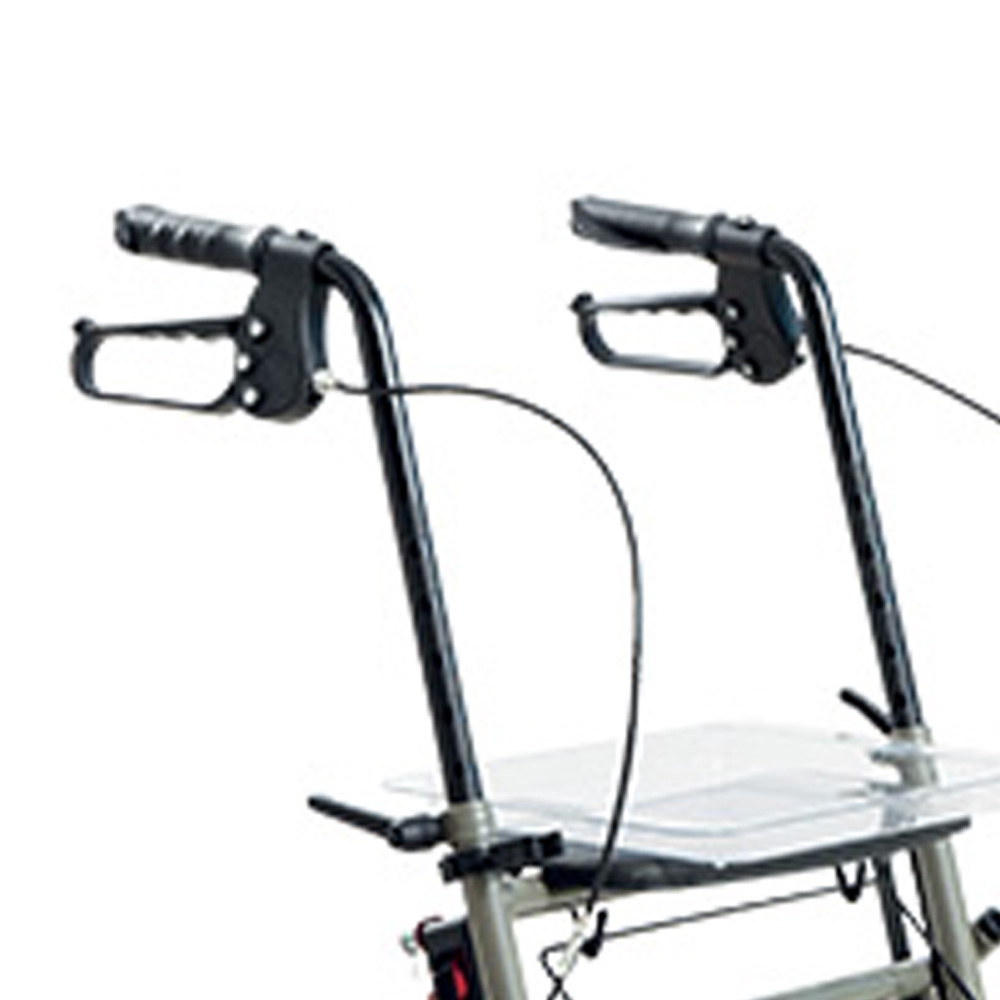 Rollator Walkers - Wimed Folding 4-wheel Rollator Walker For The Elderly And Disabled