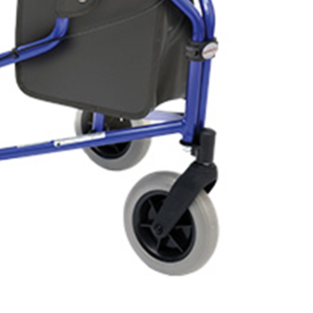 Rollator Walkers - Wimed Rolly Delta Folding Rollator Walker For Disabled People With 3 Wheels