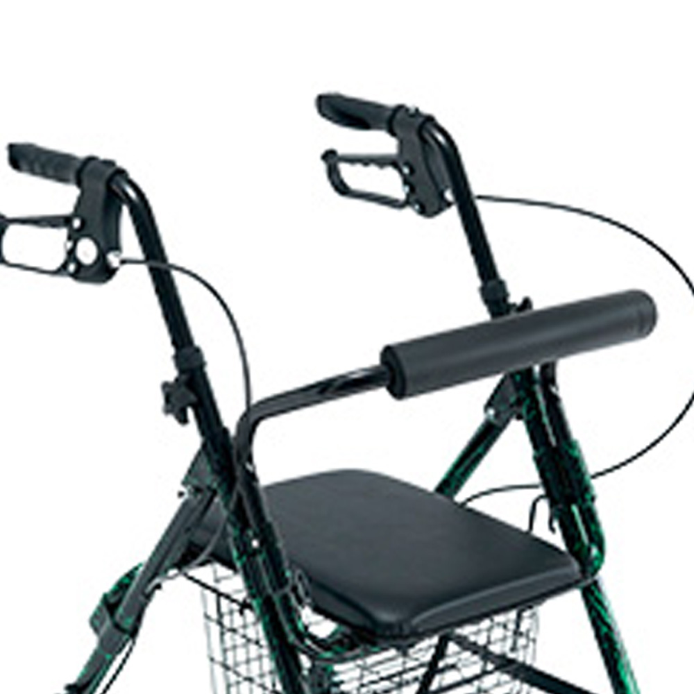 Rollator Walkers - Wimed Rolly Slim Rollator Walker For The Elderly And Disabled With 4 Wheels