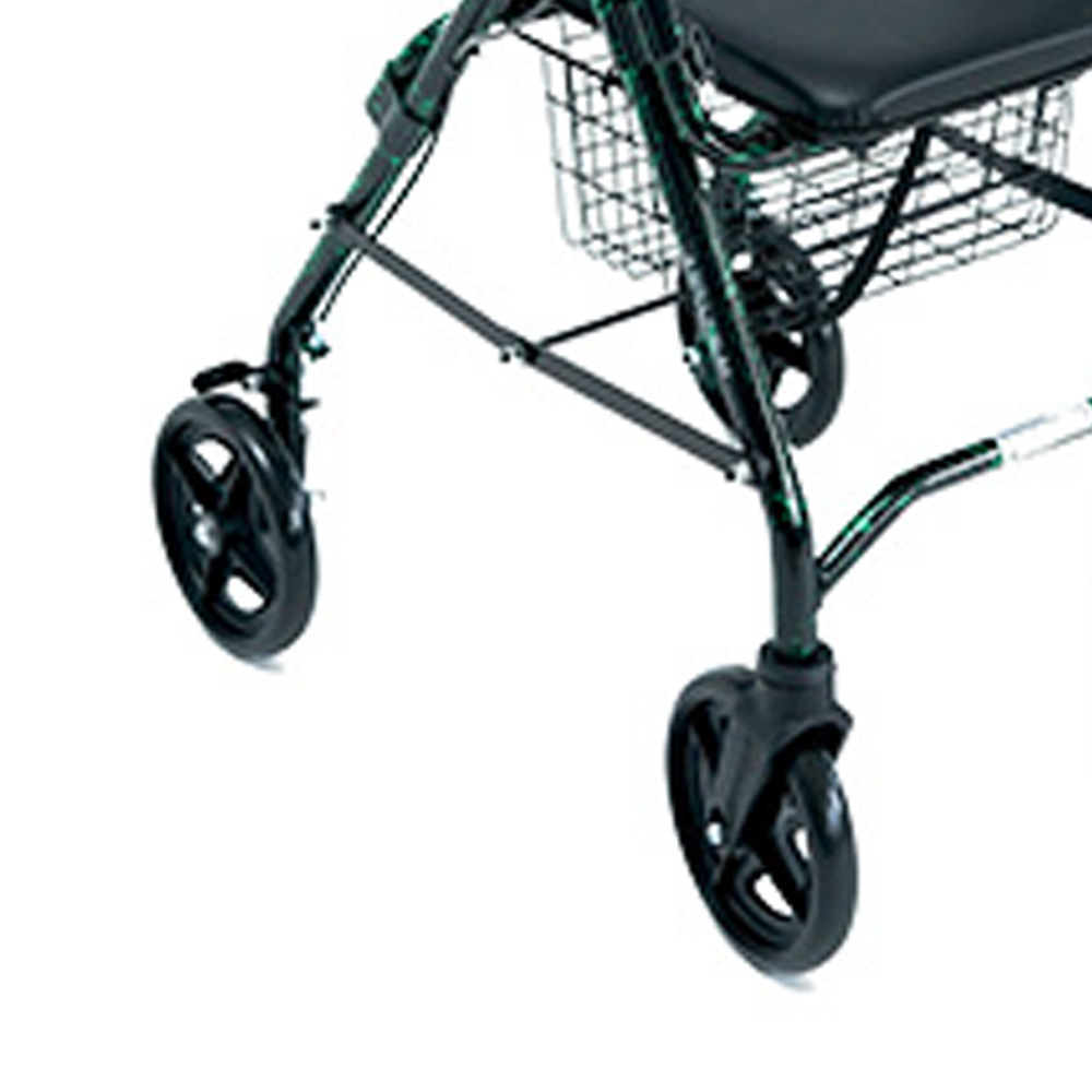Rollator Walkers - Wimed Rolly Slim Rollator Walker For The Elderly And Disabled With 4 Wheels