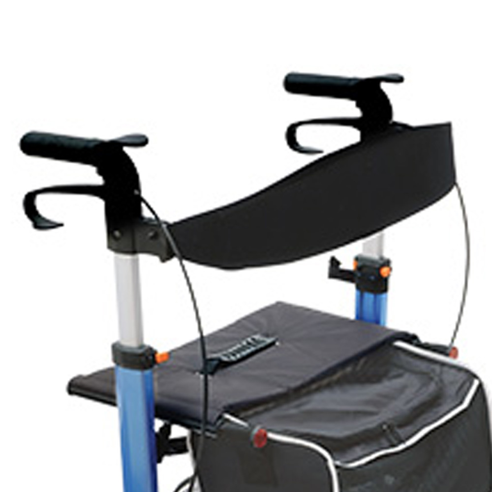 Rollator Walkers - Wimed Epic Prestige 4-wheel Rollator Walker For Disabled People With Basket