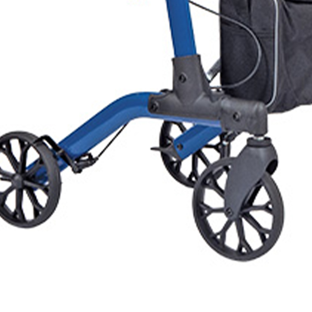 Rollator Walkers - Wimed Magic Space-saving Folding Aluminum Rollator Walker