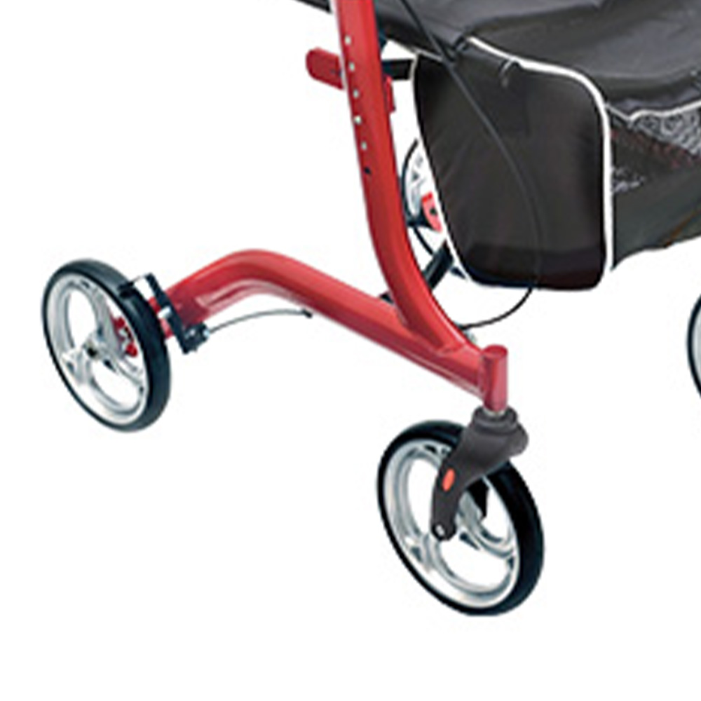 Rollator Walkers - Wimed Epic Elegance 4-wheel Rollator Walker With Aluminum Basket