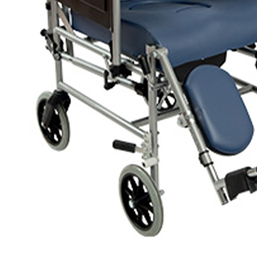 Armchairs and Chairs - Wimed Easy Reclining Commode Chair With 200mm Wheels