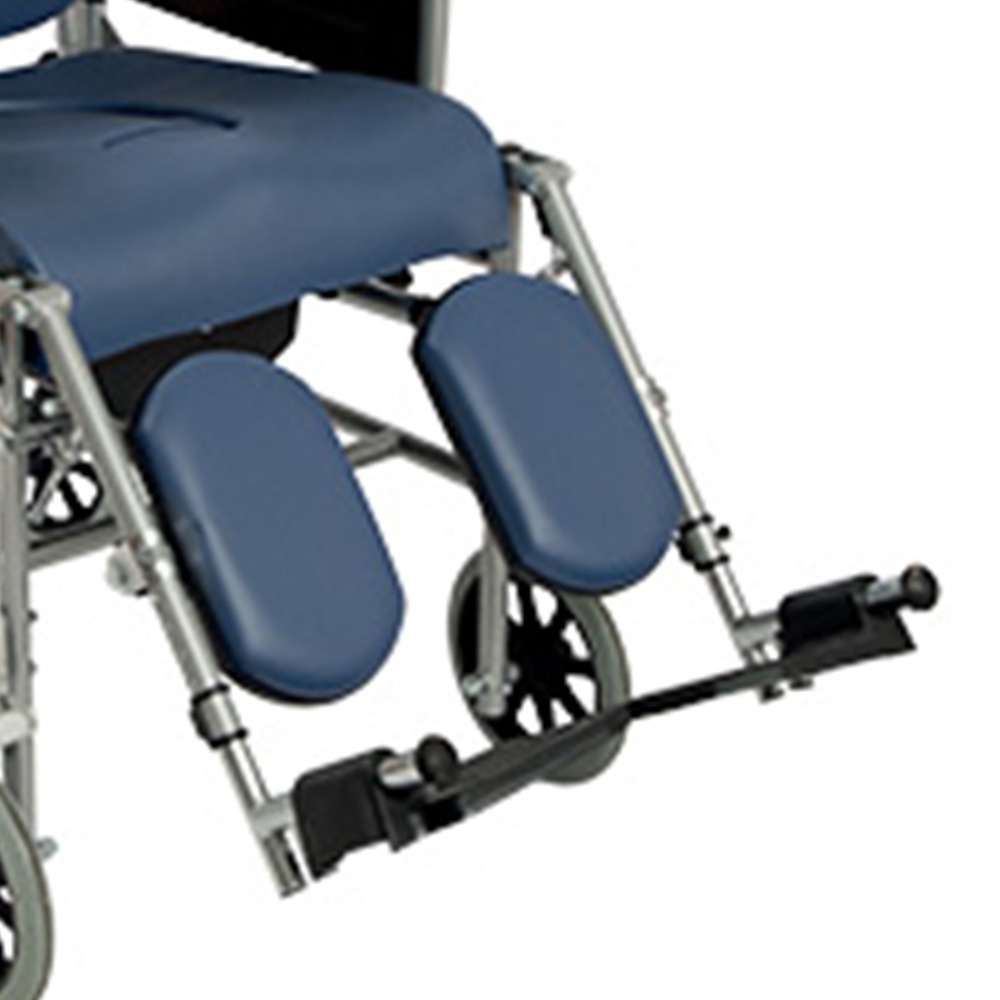Armchairs and Chairs - Wimed Easy Reclining Commode Chair With 200mm Wheels