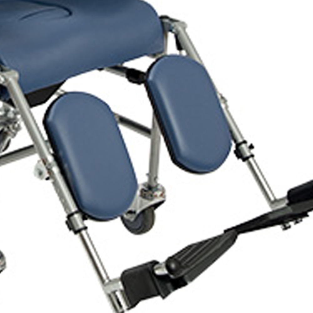 Armchairs and Chairs - Wimed Commode Chair With Reclining Backrest 4 100mm Wheels