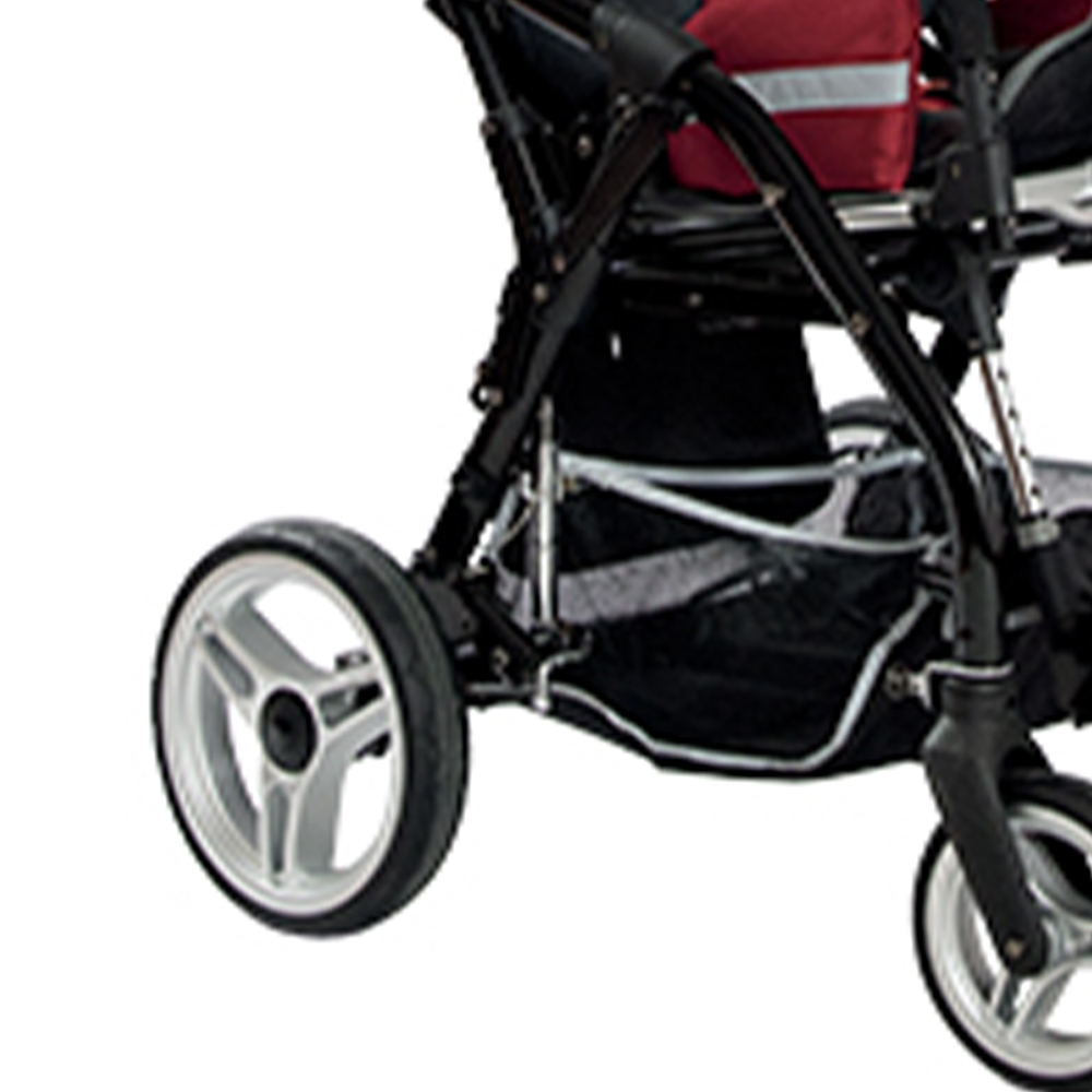 Wheelchairs for the disabled - Wimed Children's Stroller Postural Tilting Pram Eta Red