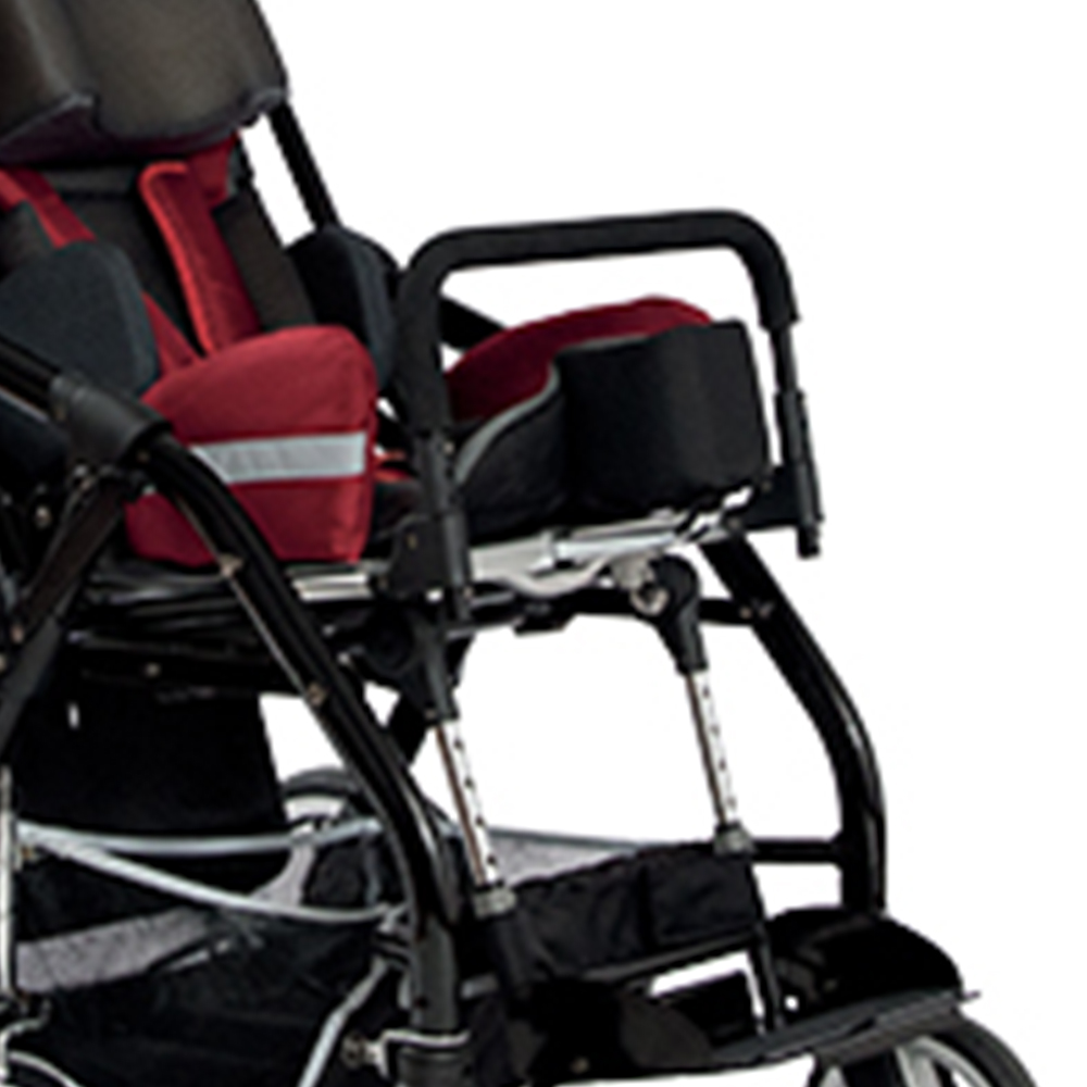 Wheelchairs for the disabled - Wimed Children's Stroller Postural Tilting Pram Eta Red