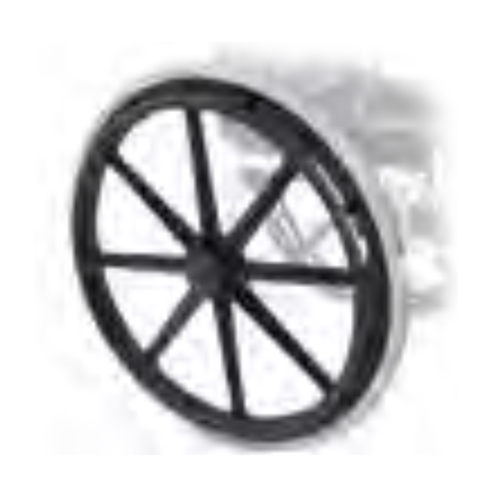 Wheelchair Accessories and Spare Parts - Mopedia 60cm Rear Wheel For Toilet Commode Chairs