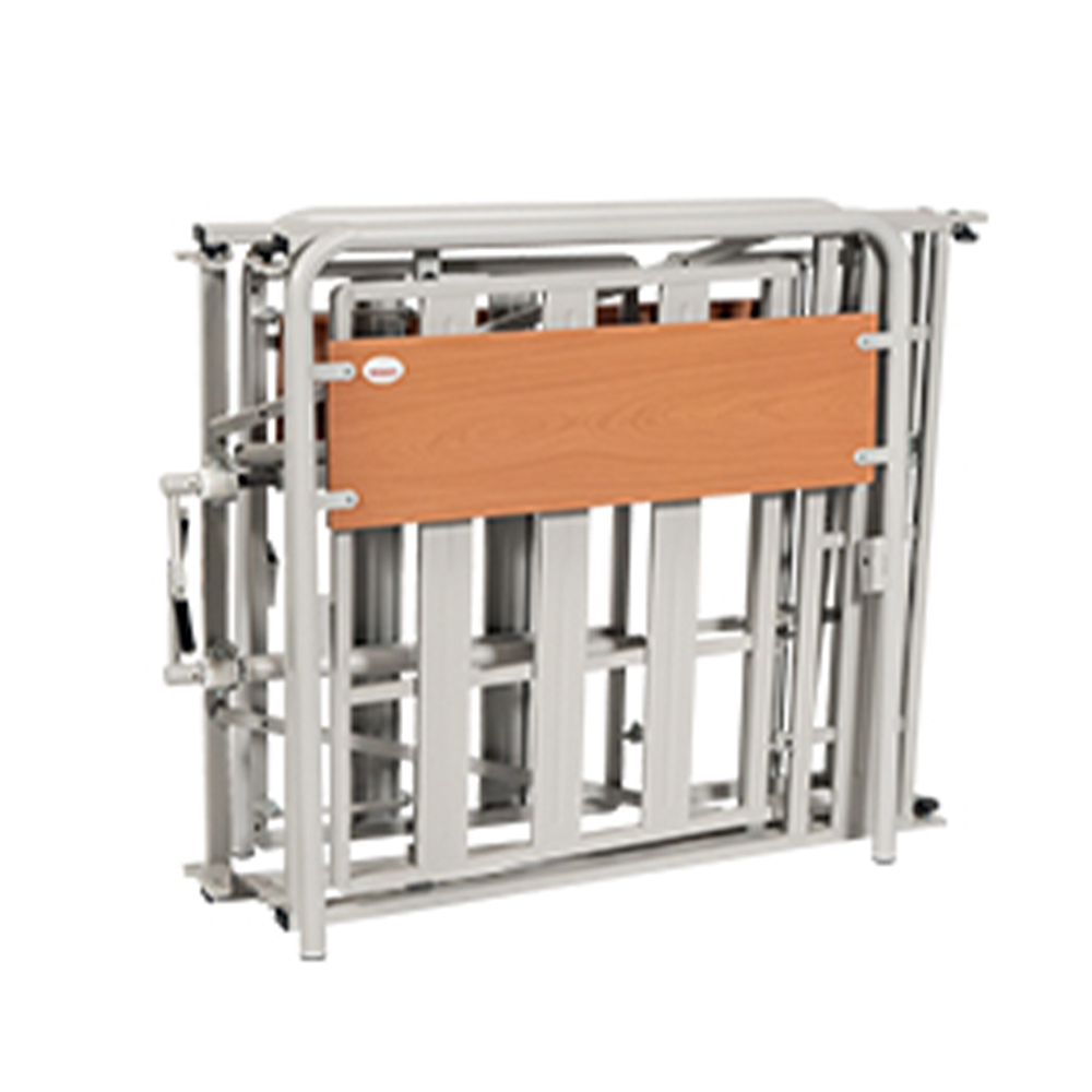 Inpatient beds - Wimed Liuto Orthopedic Disabled Hospital Bed With Wheels And 2 Removable Cranks
