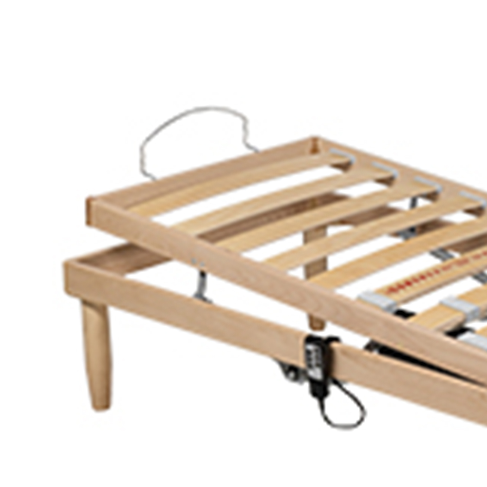 Inpatient beds - Wimed Natural Electric Double Bed 160x190cm
