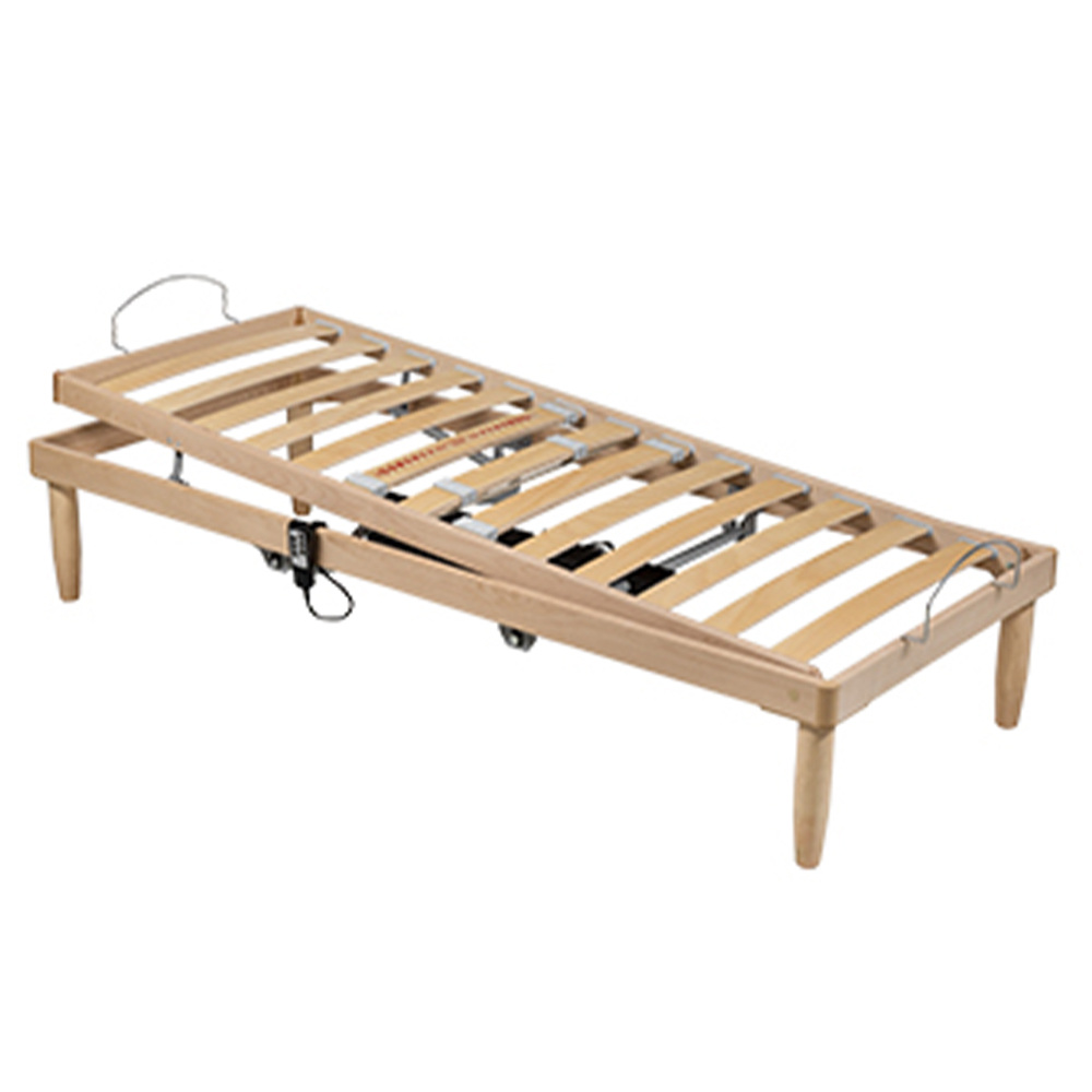 Inpatient beds - Wimed Natural Electric Double Bed 160x190cm