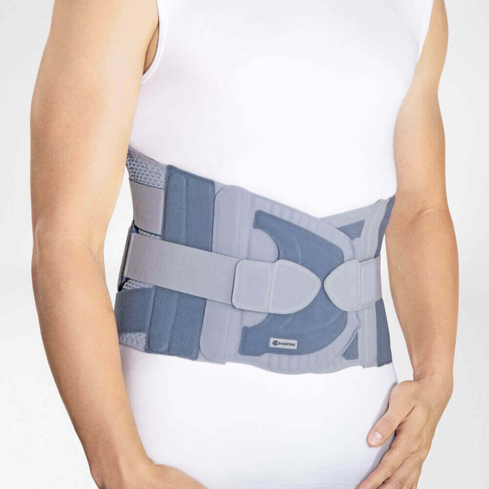 Trunk tutors - Bauerfeind Spinova Unload Classic Short Elastic Lumbar Band For Spinal Delordosis