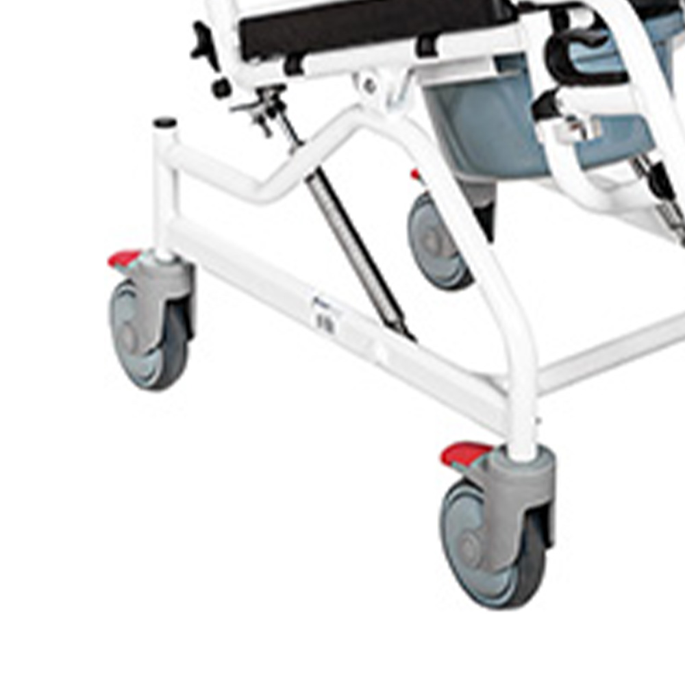 Toilet and shower chairs - Wimed Wave-2 Tilting Shower Commode Chair With Toilet