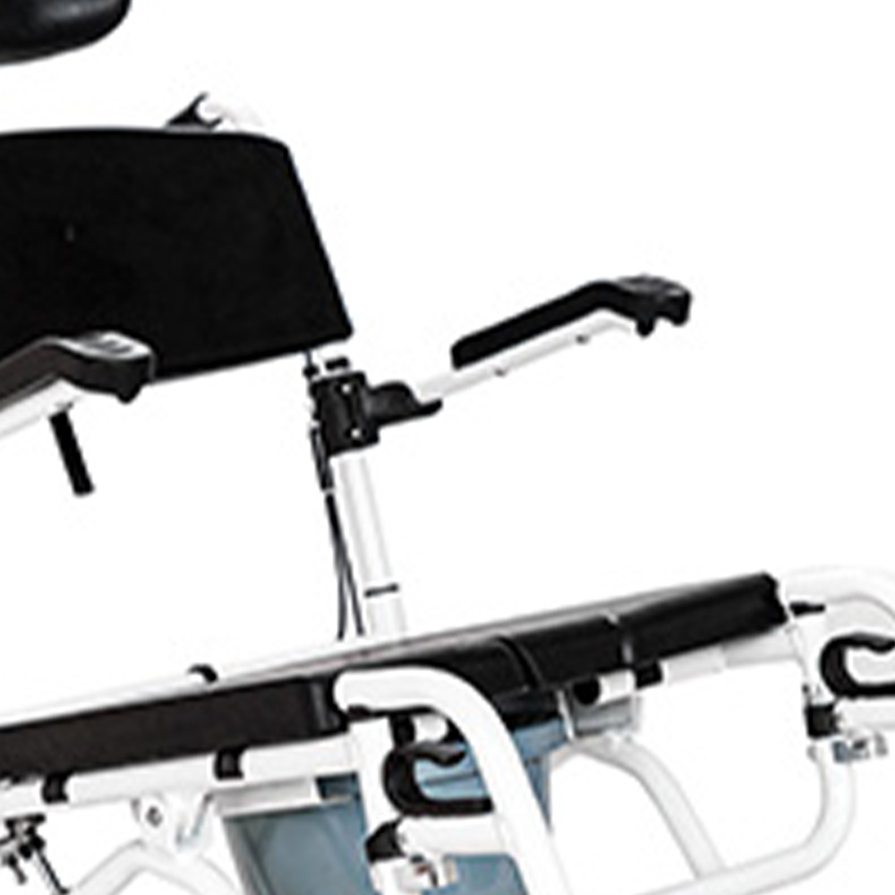 Toilet and shower chairs - Wimed Wave-2 Tilting Shower Commode Chair With Toilet