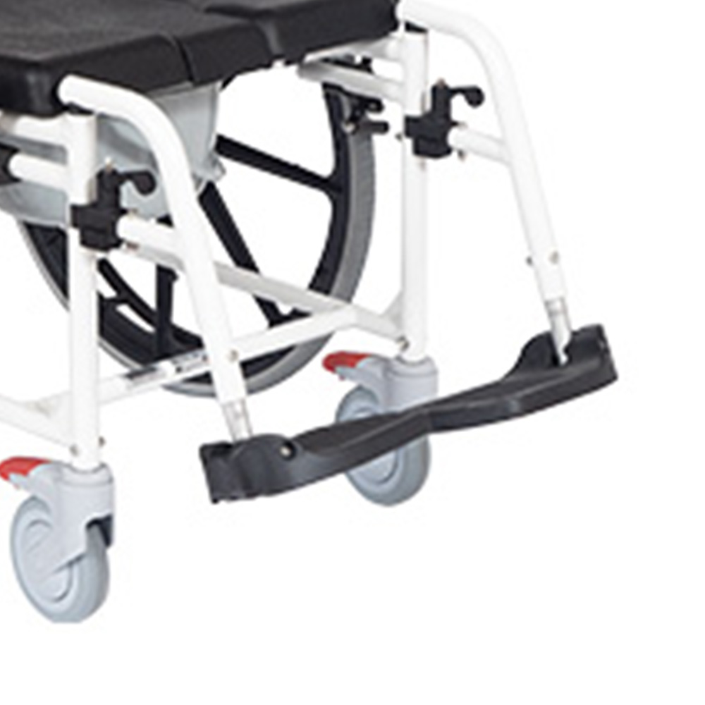 Toilet and shower chairs - Wimed Wave-2 Shower Commode Chair With Self-propelled Toilet