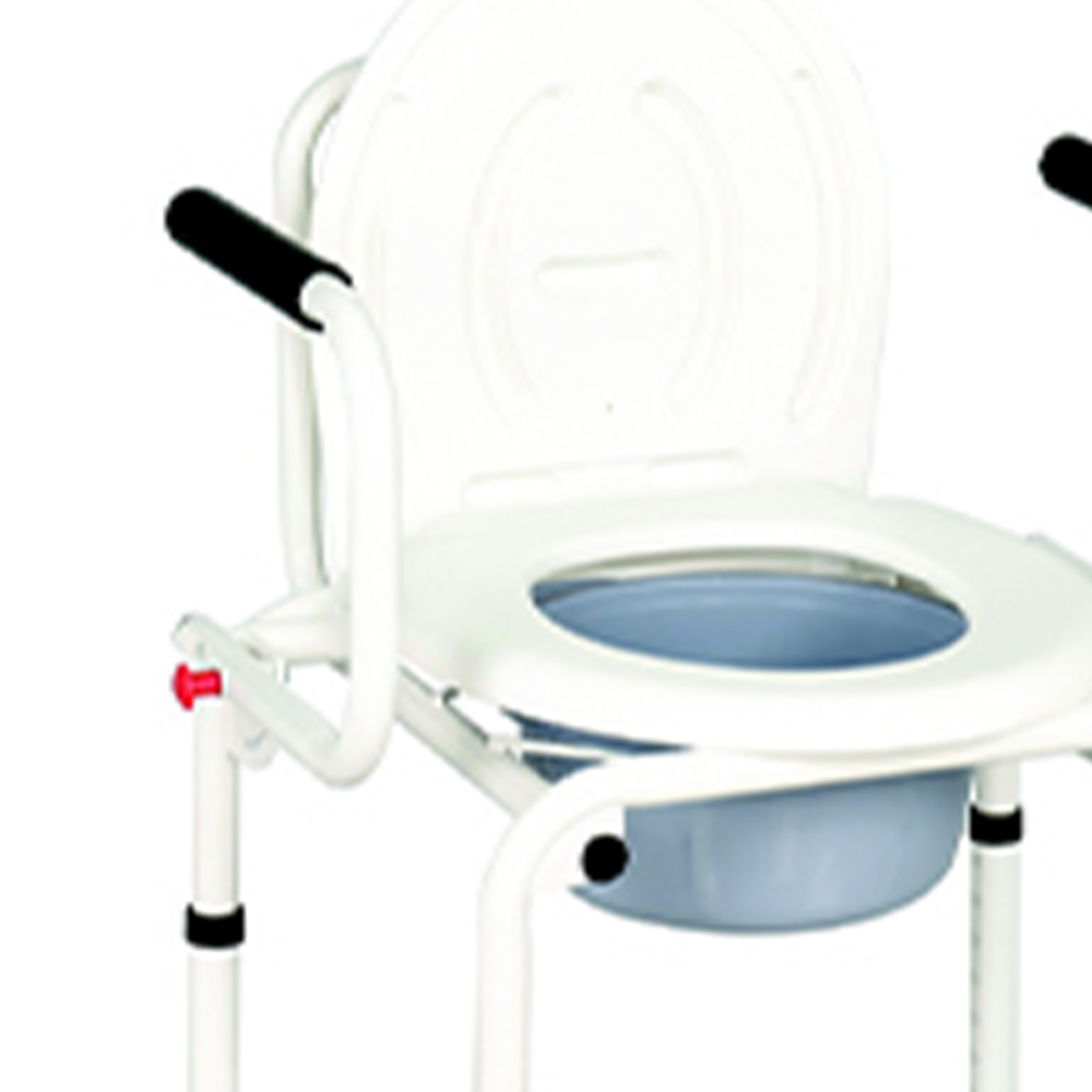 Toilet and shower chairs - Wimed 3-in-1 Toilet Seat With Folding Armrests