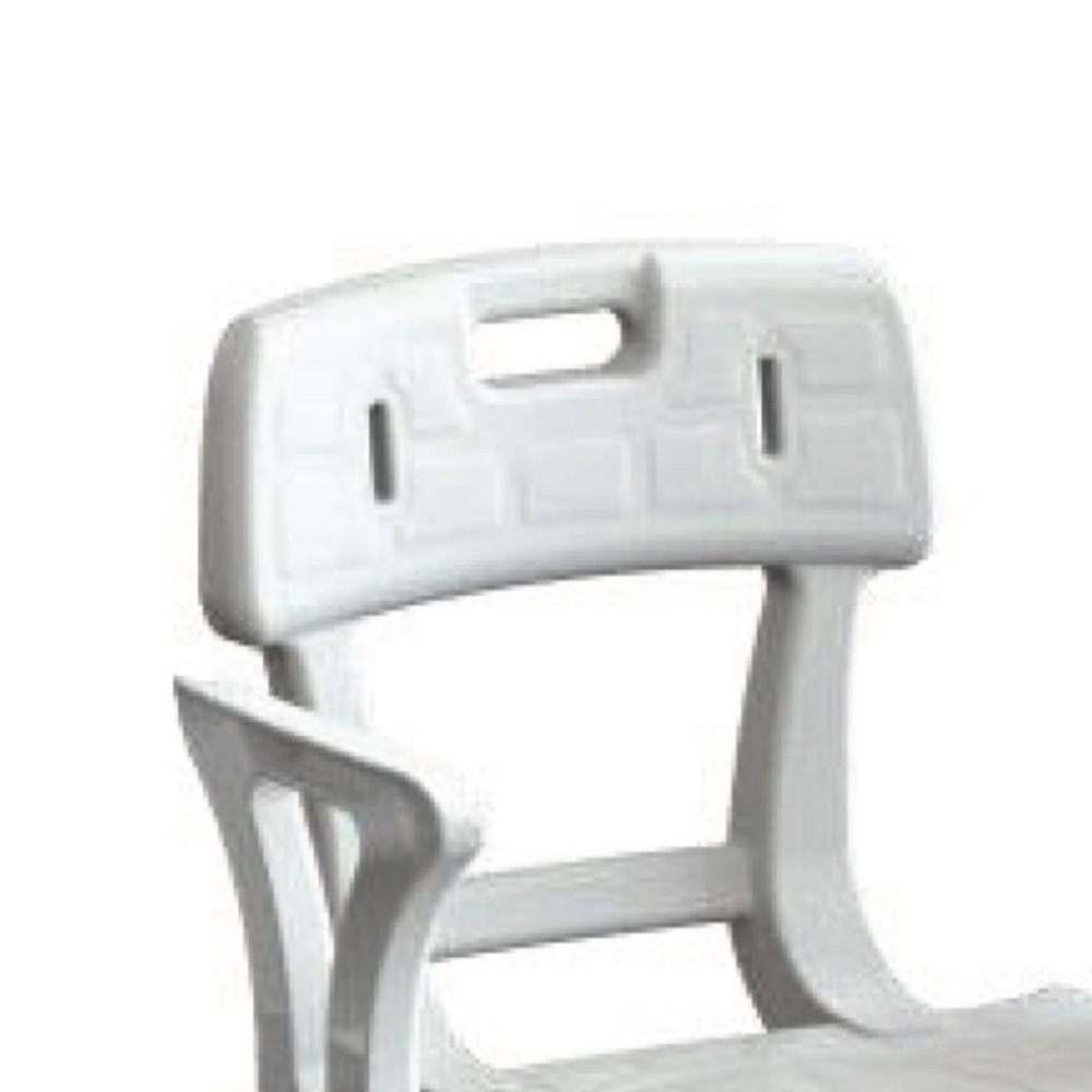 Toilet and shower chairs - Wimed Comfortable King Toilet Chair With Backrest And Armrests White