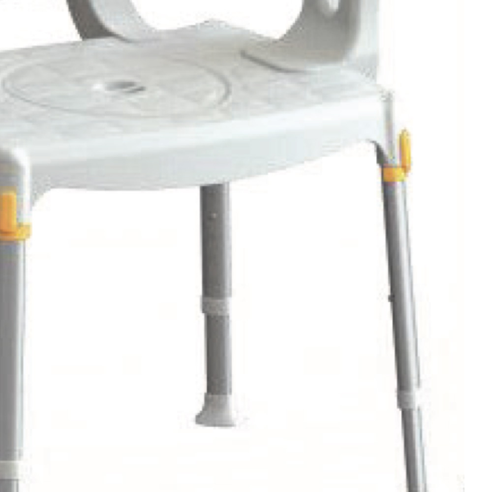 Toilet and shower chairs - Wimed Comfortable King Toilet Chair With Backrest And Armrests White