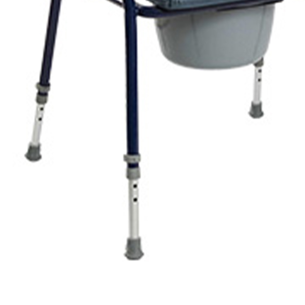 Toilet and shower chairs - Wimed Serena Comfortable Chair With Padded Toilet, Adjustable Height