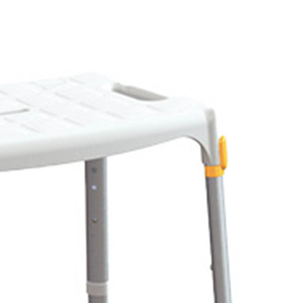 Bath and shower chairs - Wimed Adjustable King Shower Chair For Disabled People In White Polyethylene
