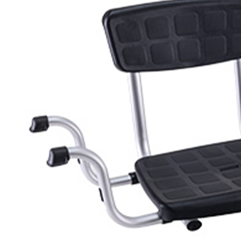 Bath and shower chairs - Wimed Adjustable King Size Black Wheelchair Tub Seat With Backrest