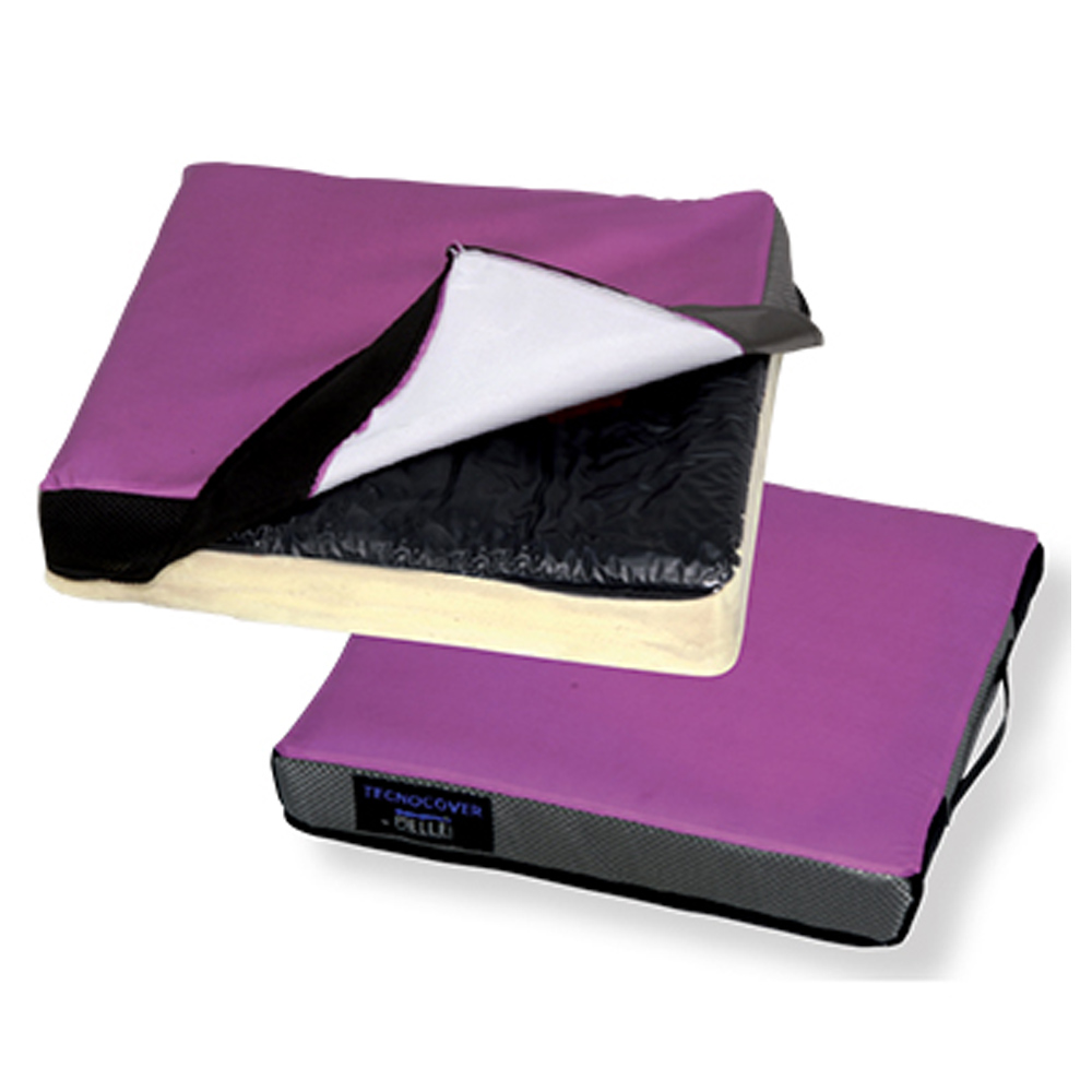 Anti-decubitus cushions - Wimed Gel-shaped 42x42cm Anti-decubitus Cushion In Self-shaping Foam