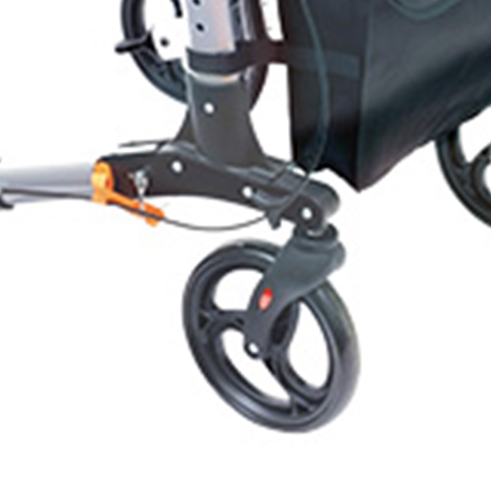 Rollator Walkers - Wimed Epic Comfort Folding Rollator Walker With Seat And Basket