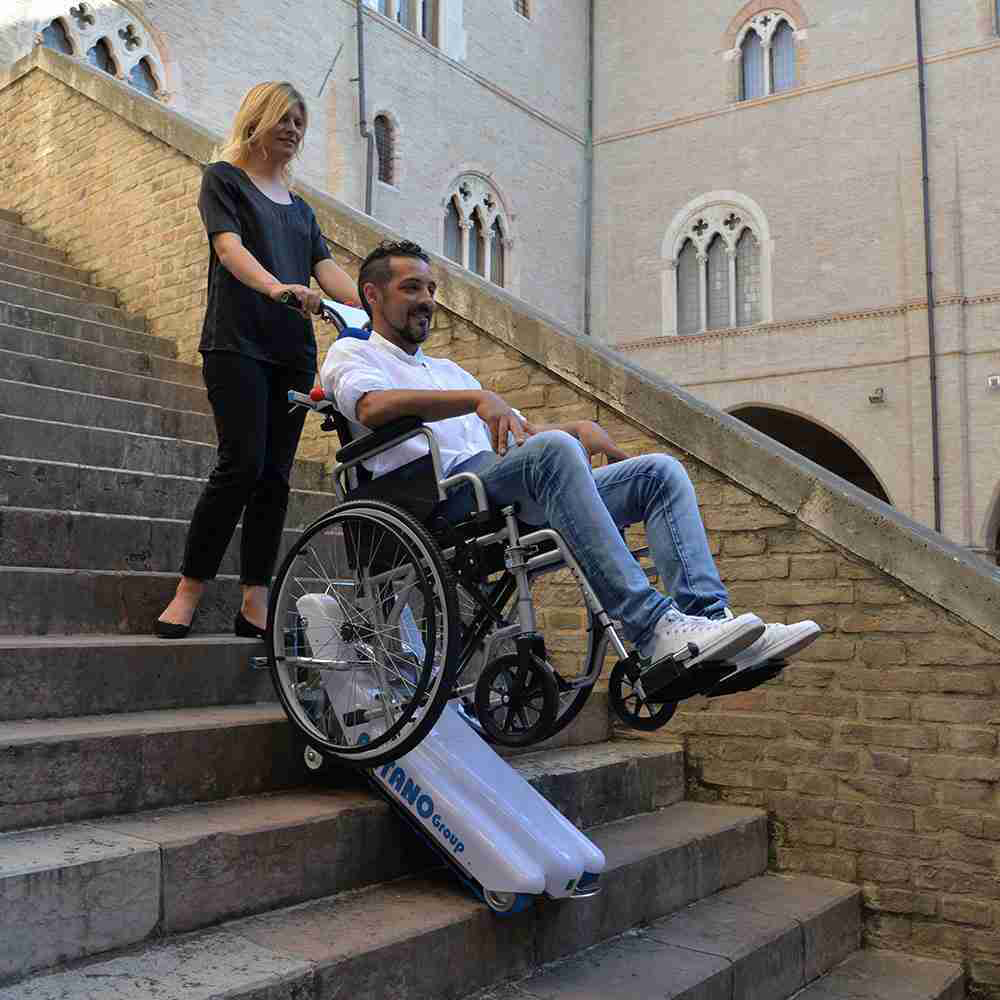 Stairlift - Antano Lg 2004 Basic Tracked Stairlift For Disabled People, 130kg Capacity