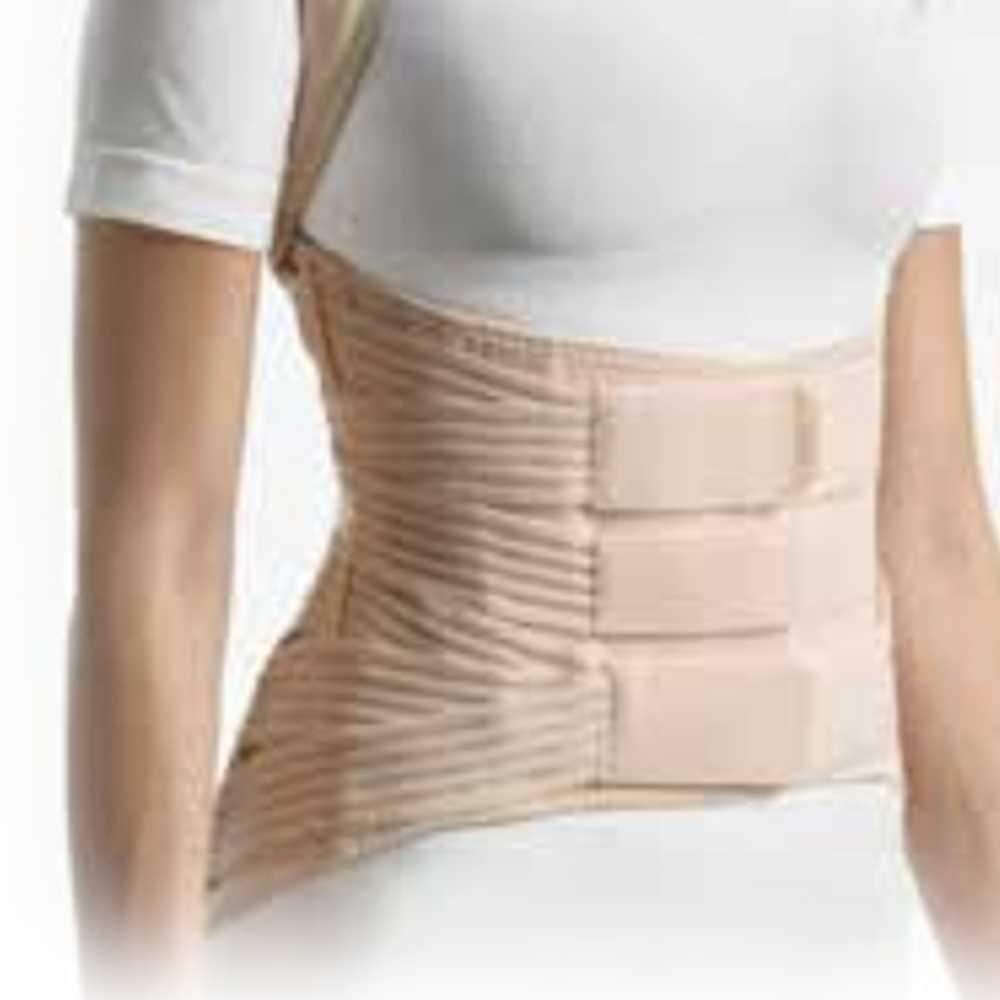 Trunk tutors - Fgp Dorsofixo Fit Men's Semi-rigid Lumbar Support With Shoulder Straps