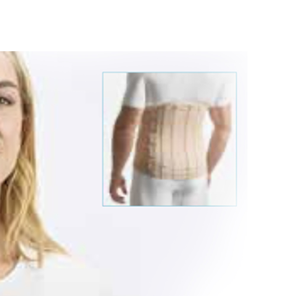 Trunk tutors - Fgp Lombofixo 33 Fit Semi-rigid Fabric Lumbar Brace For Men