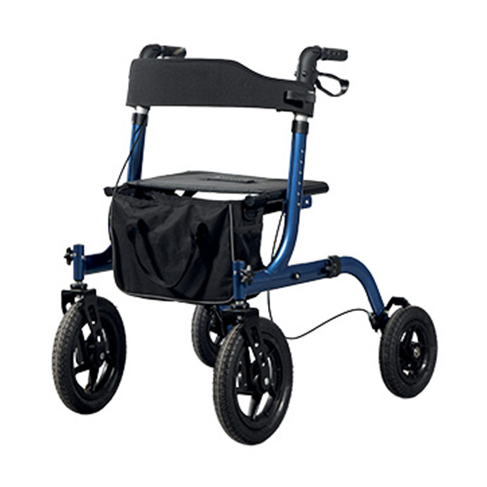 Rollator Walkers - Wimed Epic Air Rollator Walker With Seat And Brakes