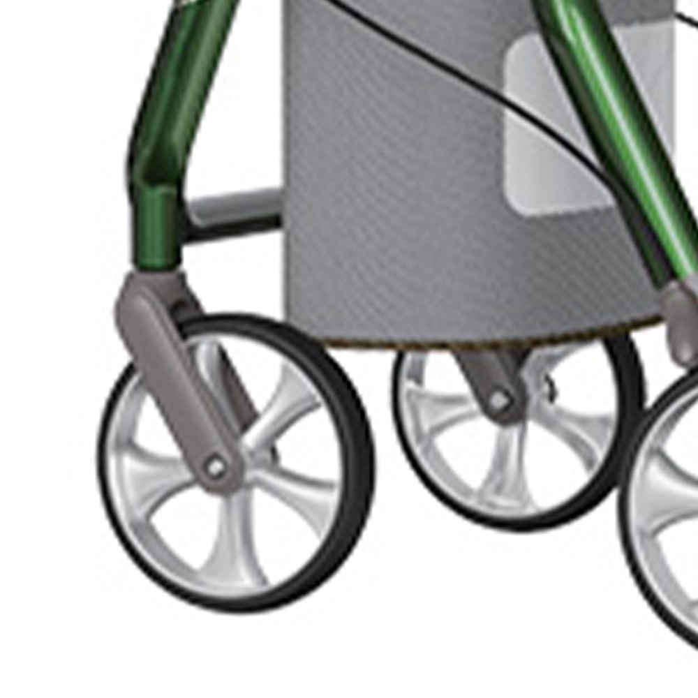 Rollator Walkers - Wimed Epic Elite Rollator Walker With Seat, Brakes And Bag