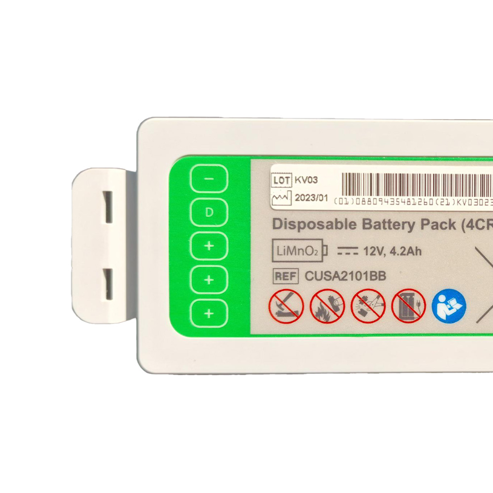 Defibrillators - Dimed Disposable Replacement Li-ion Battery For Nfk-200 Defibrillator