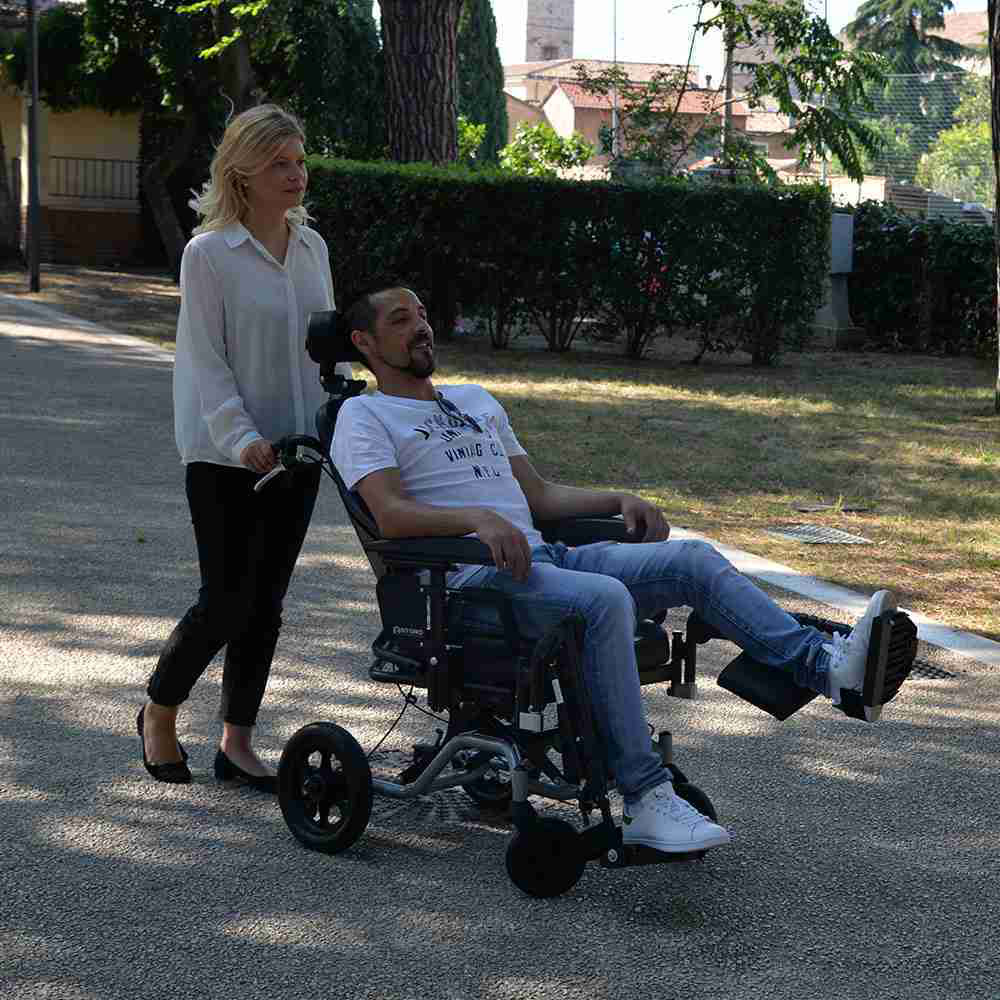 Wheelchairs for the disabled - Antano Marcus 600 Multifunctional Self-propelled Wheelchair High Chair For Disabled People