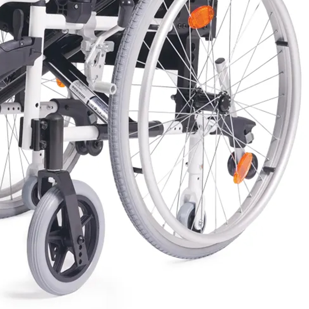 Wheelchairs for the disabled - Antano Demetra Lightweight Self-propelled Folding Wheelchair With Double Cross Brace