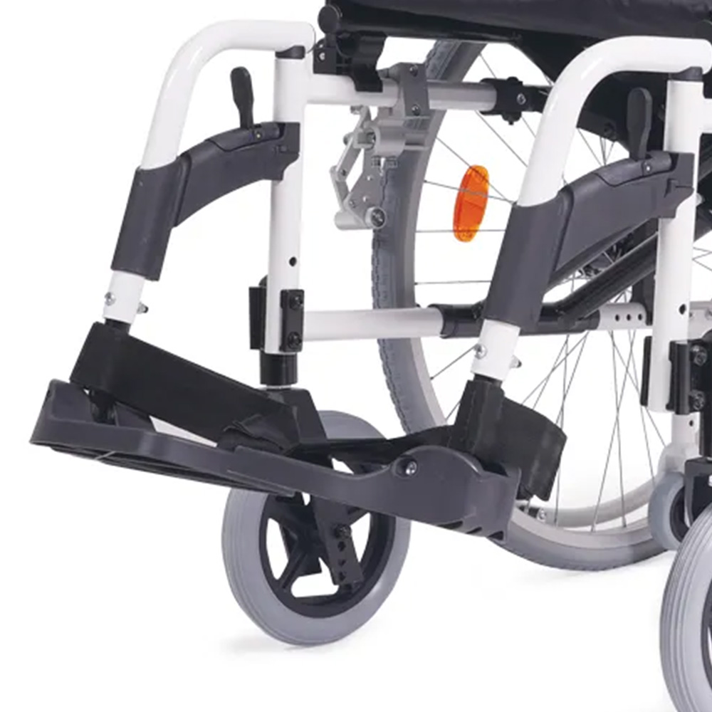 Wheelchairs for the disabled - Antano Demetra Lightweight Self-propelled Folding Wheelchair With Double Cross Brace