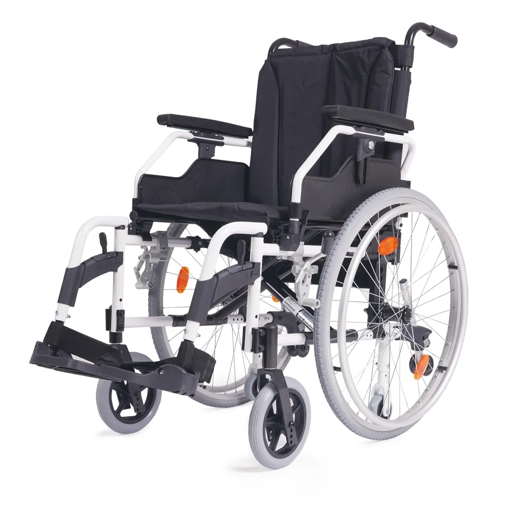 Wheelchairs for the disabled - Antano Demetra Lightweight Self-propelled Folding Wheelchair With Double Cross Brace