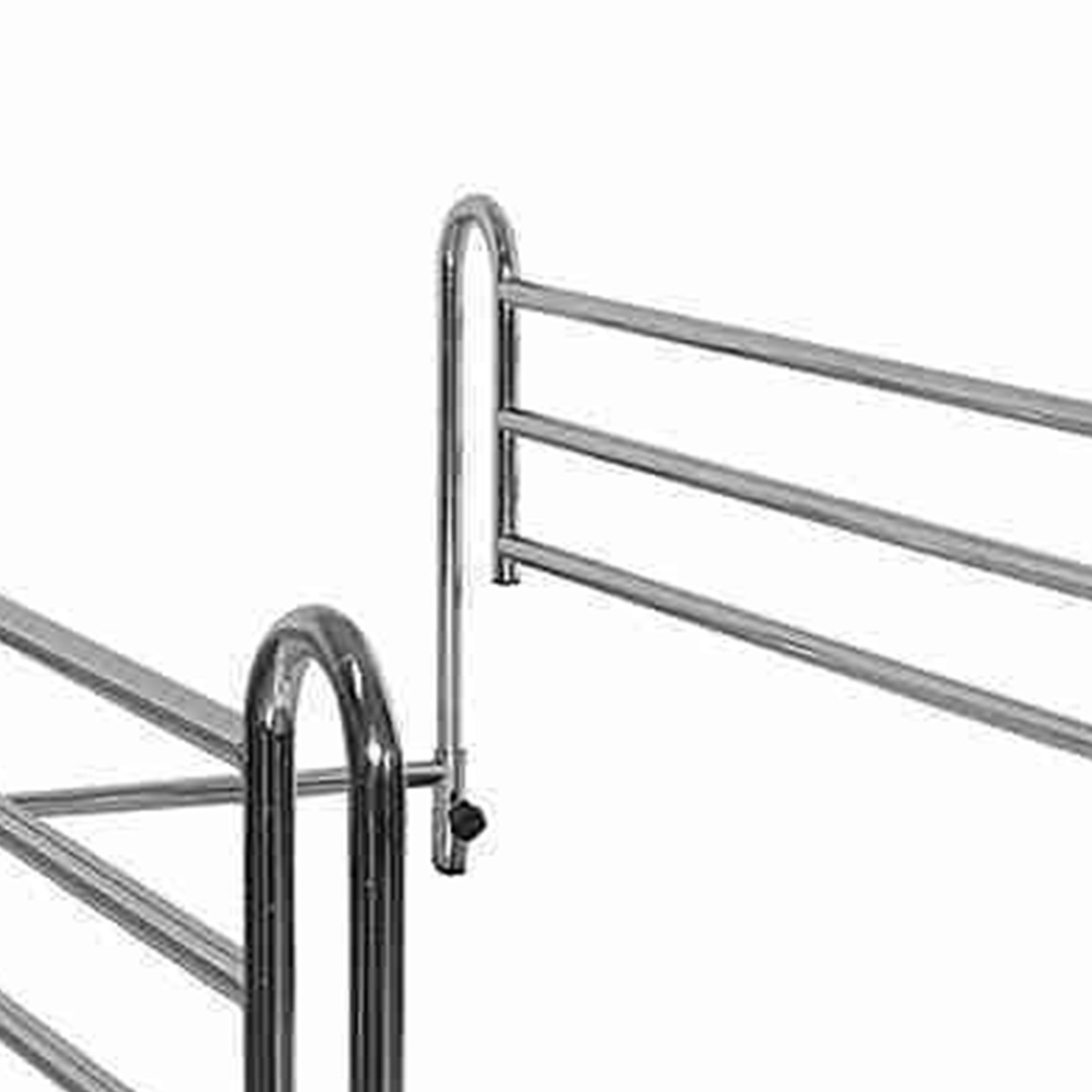Hospital bed rails - Antano Universal Vertical Sliding Bed Rails In Stainless Steel For Hospital Beds