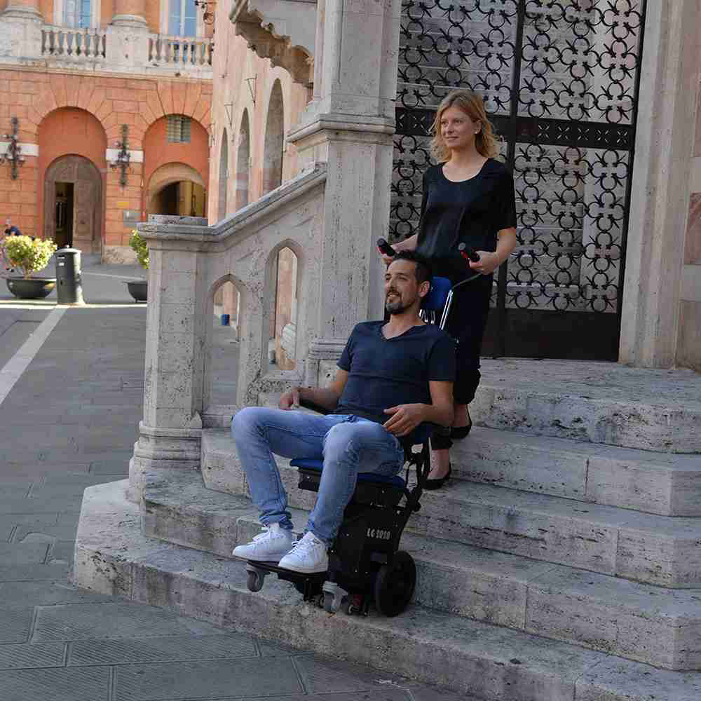 Stairlift - Antano Lg2020 Anti-tip Wheeled Stairlift, 160kg Capacity