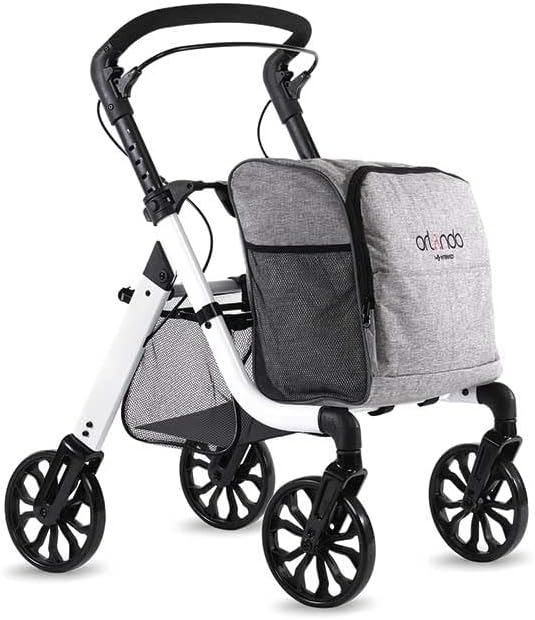 Rollator Walkers - Intermed Rollator, Walker, Shopping Cart, Orlando Walker For The Elderly
