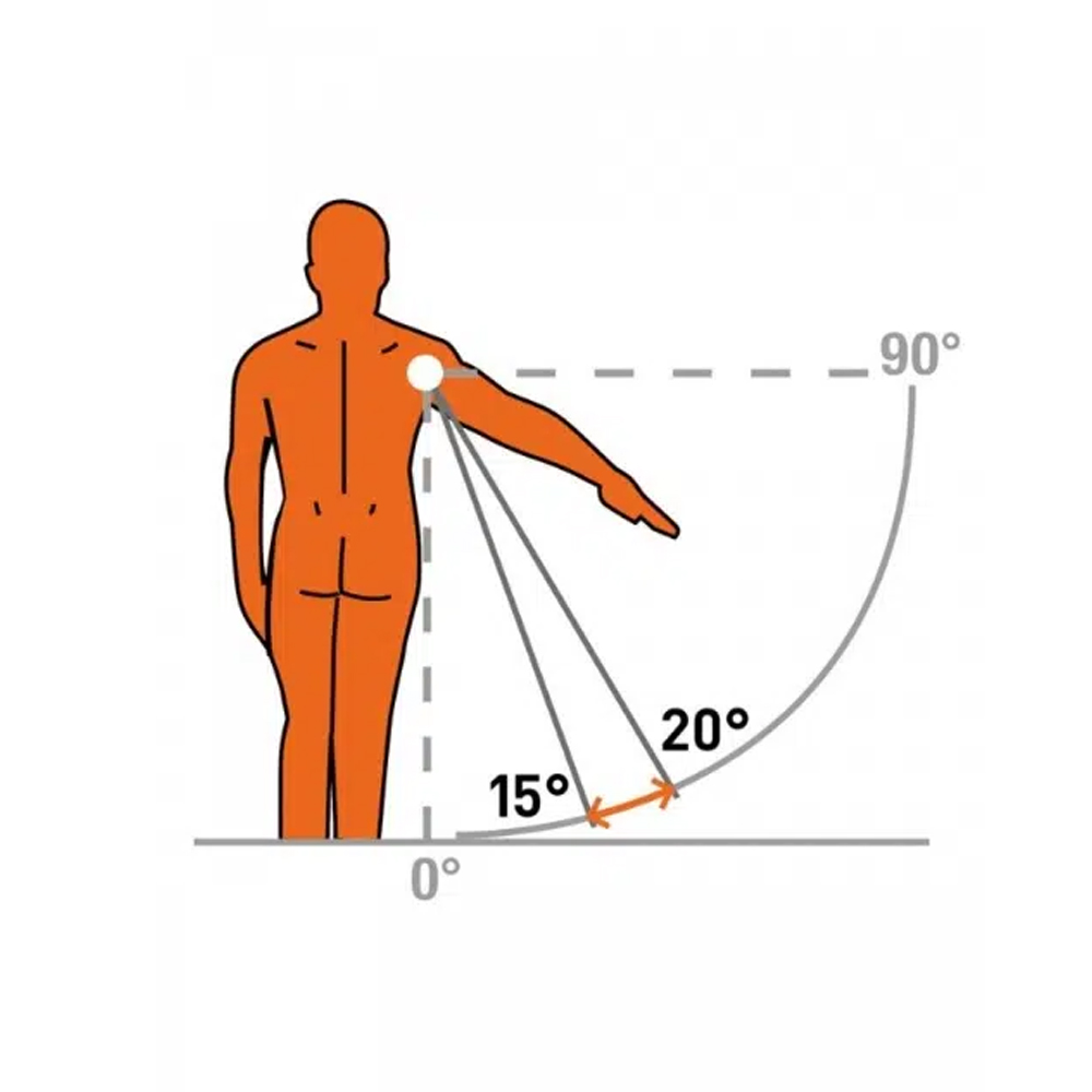 Shoulder braces - Ro+Ten Softab 20 Shoulder Brace Immobilization In Abduction 15°/20°