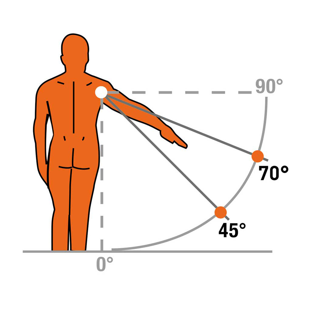 Shoulder braces - Ro+Ten Softab 45/70 Shoulder Brace Immobilization In 45°/70° Abduction