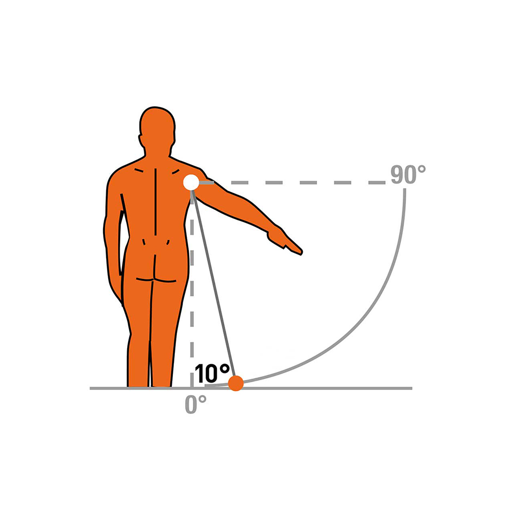 Shoulder braces - Ro+Ten Shoulder And Arm Brace With 15° Abduction Immobilization