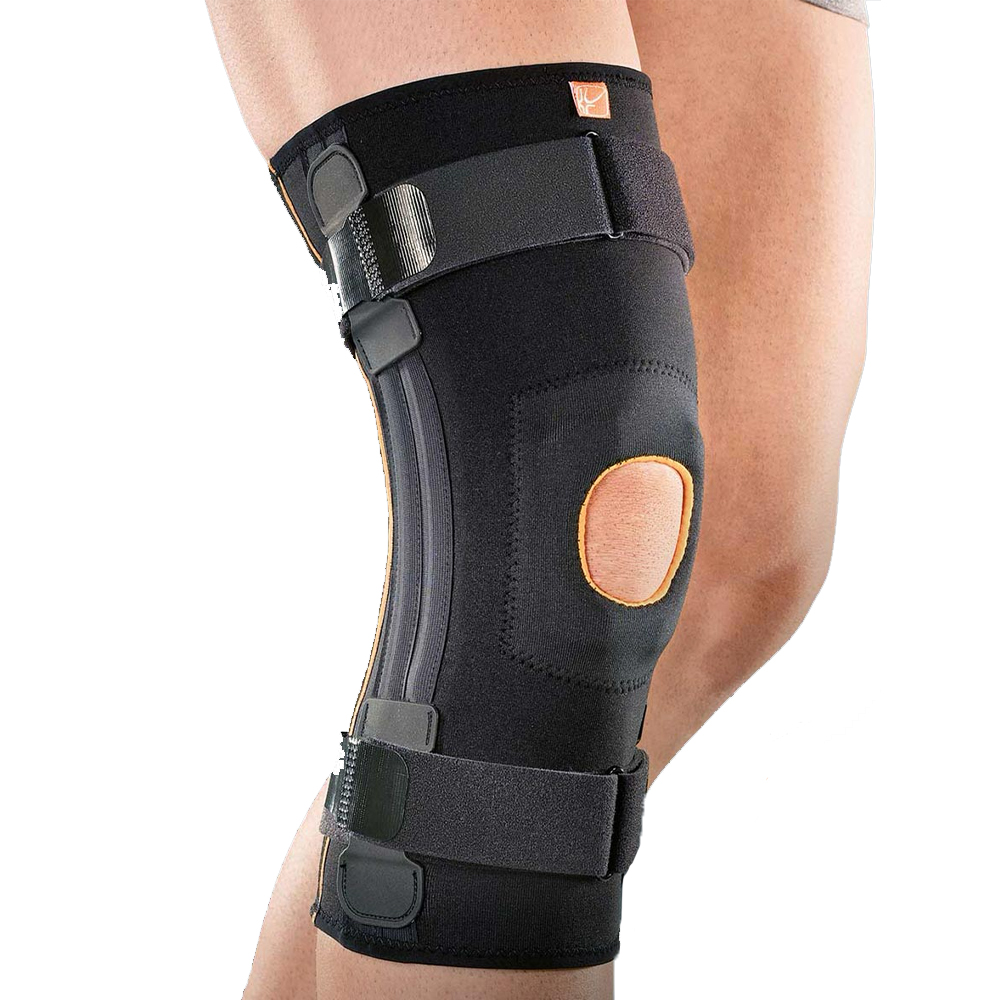 Knee braces - Ro+Ten Genufit 08 Aer-os Tubular Knee Brace With Splints And Patellar Stabilizer