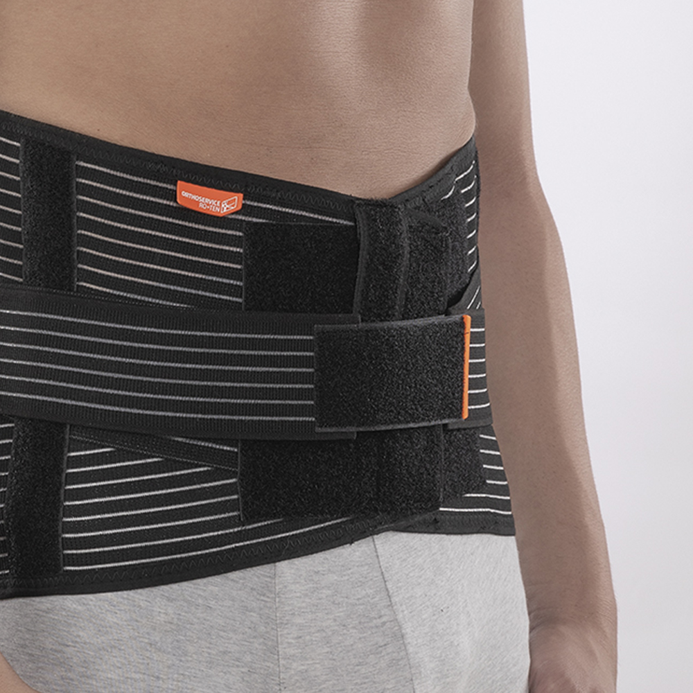 Trunk tutors - Ro+Ten Easyco Plus Elastic Lumbar Corset Black