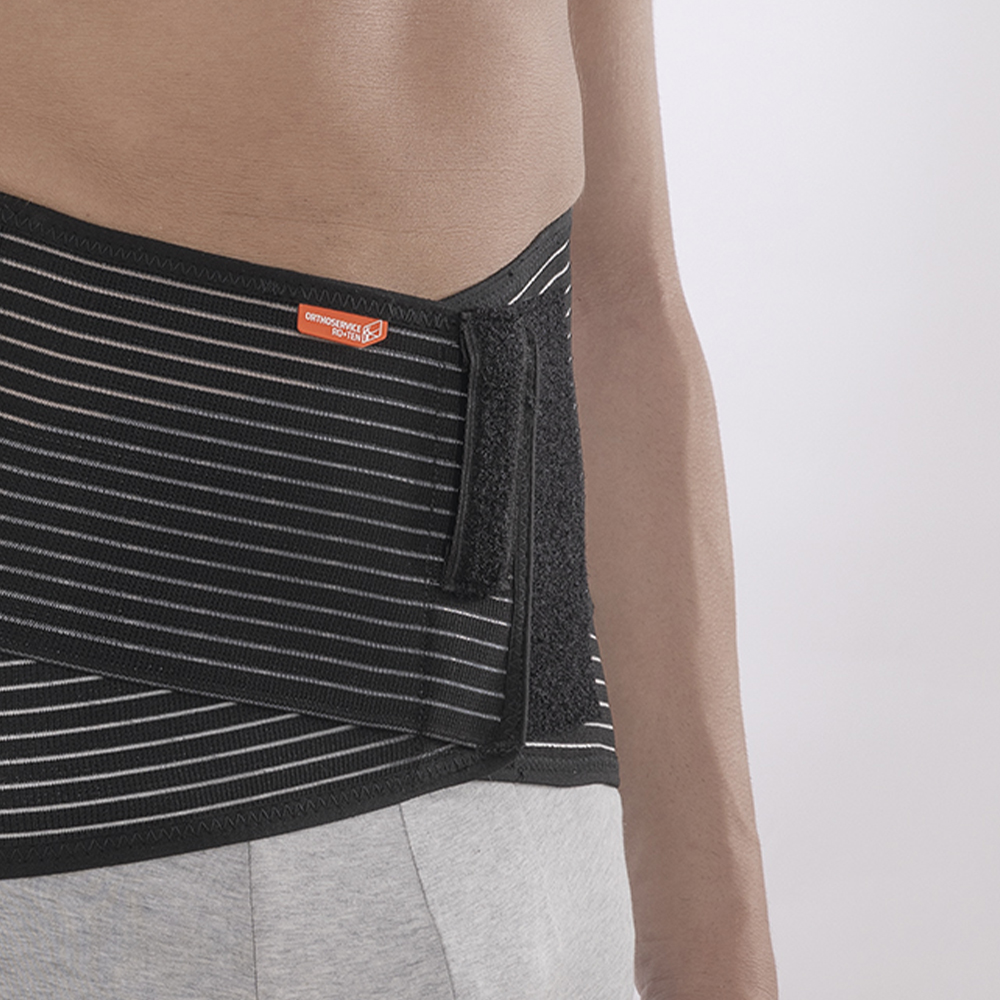 Trunk tutors - Ro+Ten Easyco Basic Elastic Lumbar Corset Band In Black