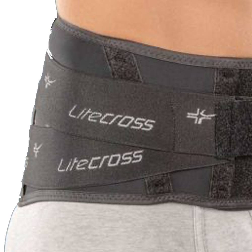 Trunk tutors - Ro+Ten Litecross93 Black Lumbar Support Brace Orthopedic Bust