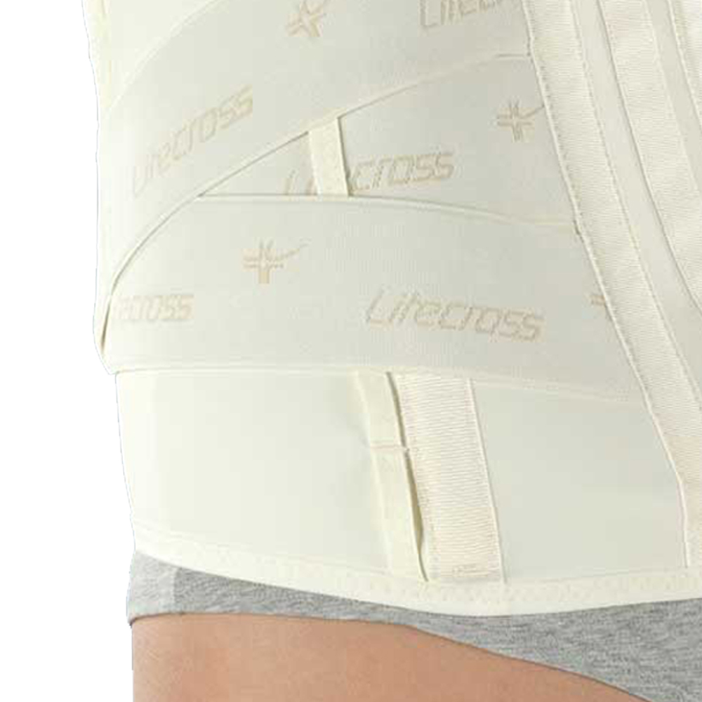 Trunk tutors - Ro+Ten Litecross90 Cream Lumbar Support Brace Orthopedic Bust