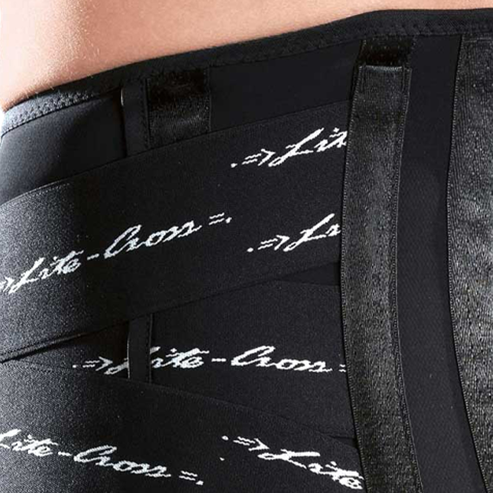 Trunk tutors - Ro+Ten Litecross90 Black Lumbar Support Brace